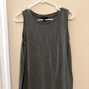 Grey banana republic tank